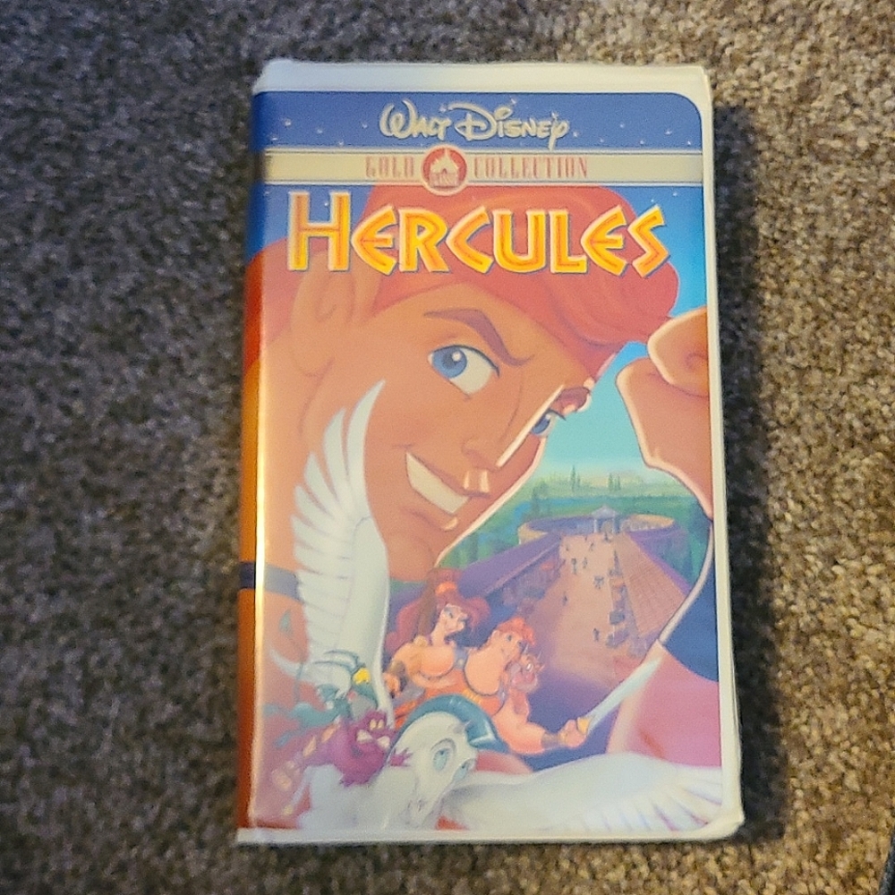 Walt Disney Hercules Gold Classic Collection vhs